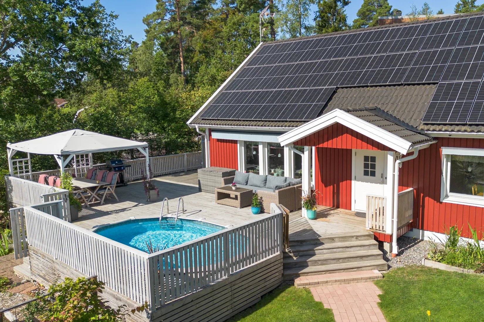 Villa, Långsjövägen 91, Trollbäcken, Skälsätra, Tyresö