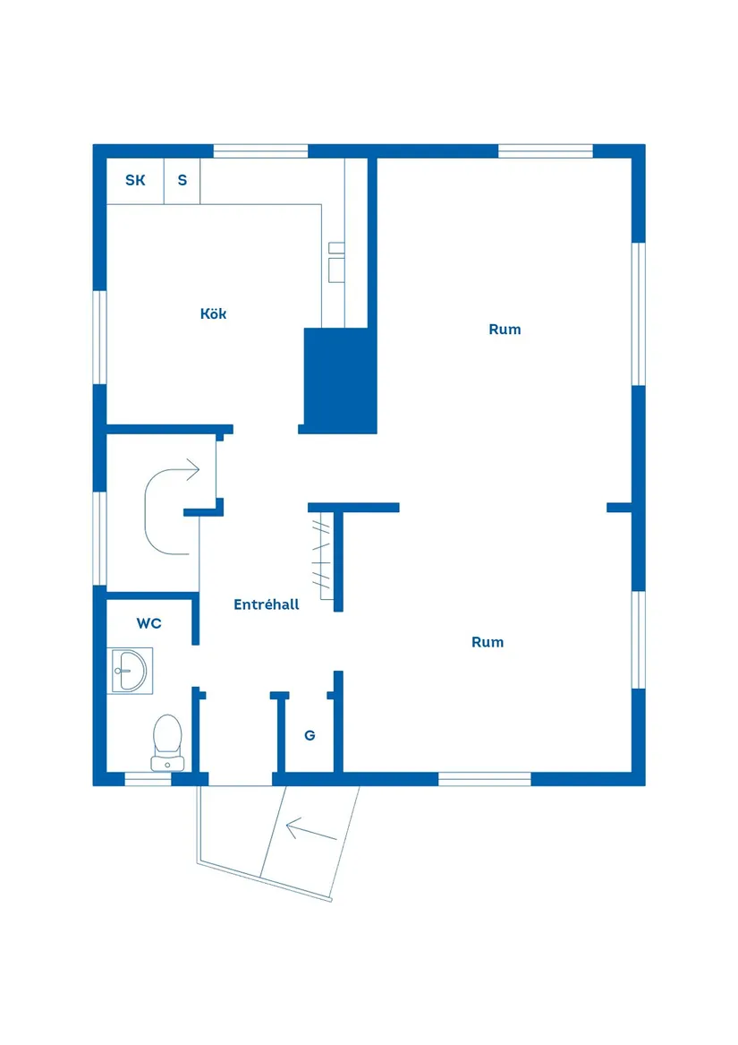 Villa, Troed Nelsongatan 14, Hässleholm