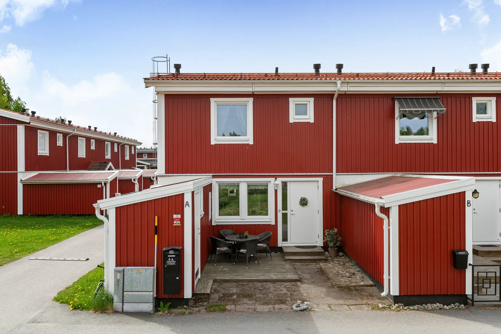 Radhus, Trumslagarvägen 9A, Södra Bomhus, Gävle