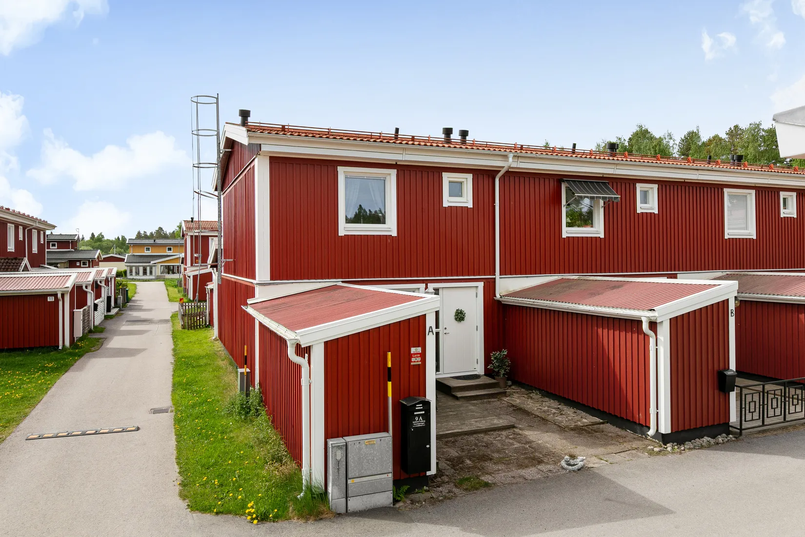 Radhus, Trumslagarvägen 9A, Södra Bomhus, Gävle