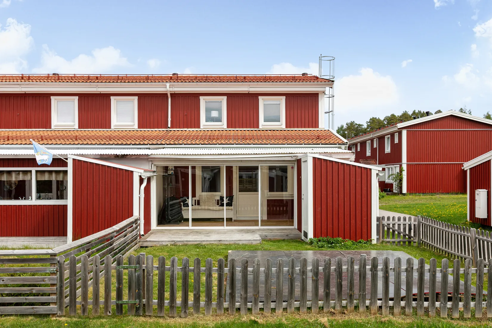 Radhus, Trumslagarvägen 9A, Södra Bomhus, Gävle