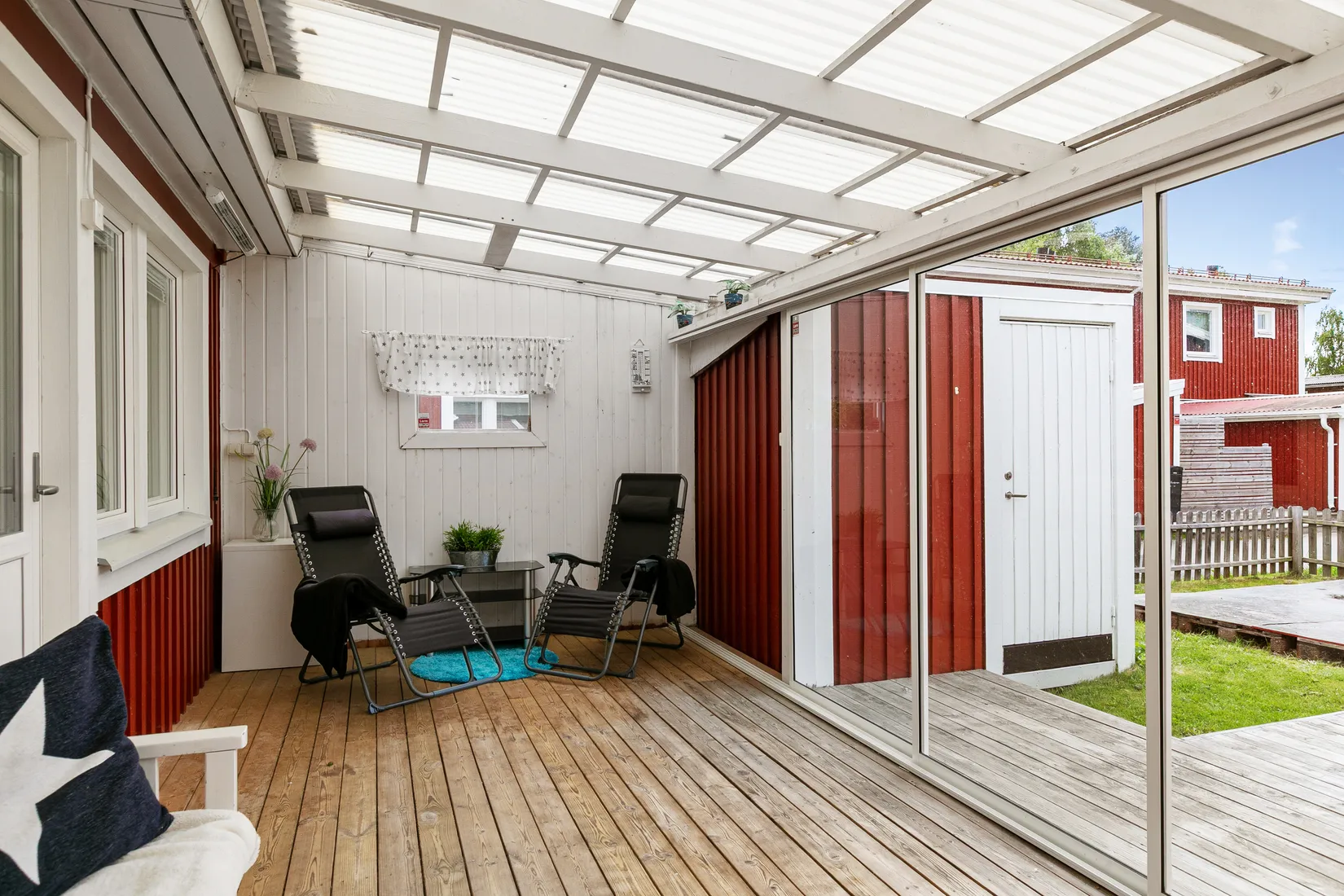 Radhus, Trumslagarvägen 9A, Södra Bomhus, Gävle