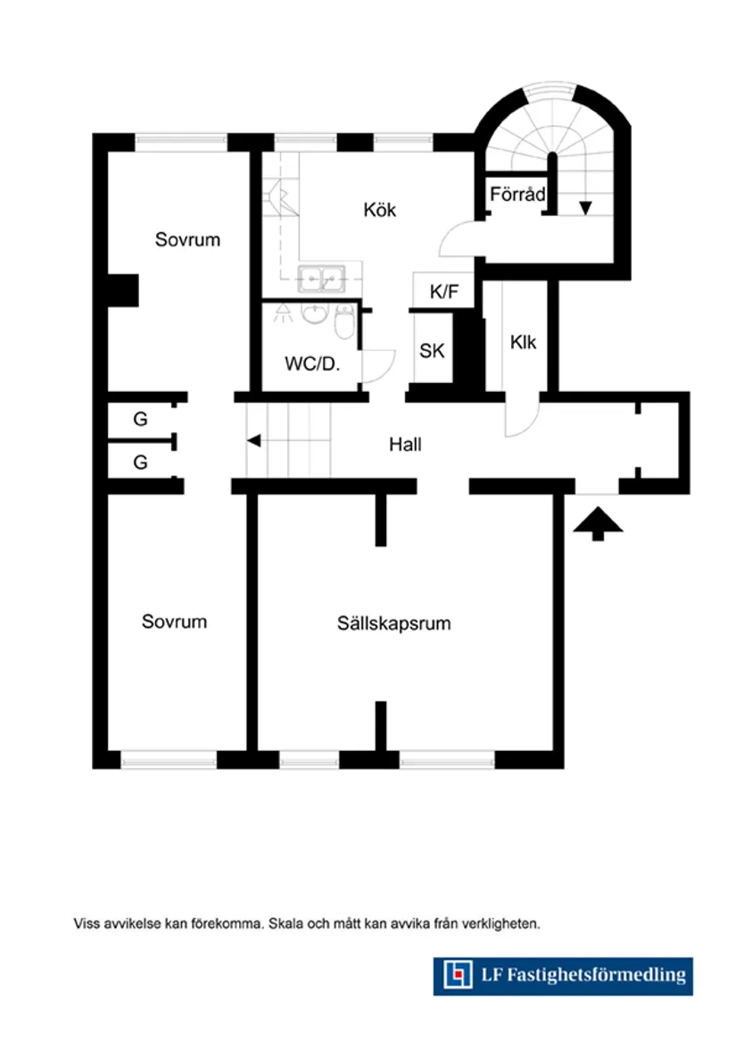Bostadsrätt, Husargatan 8, Drottningtorget, Malmö