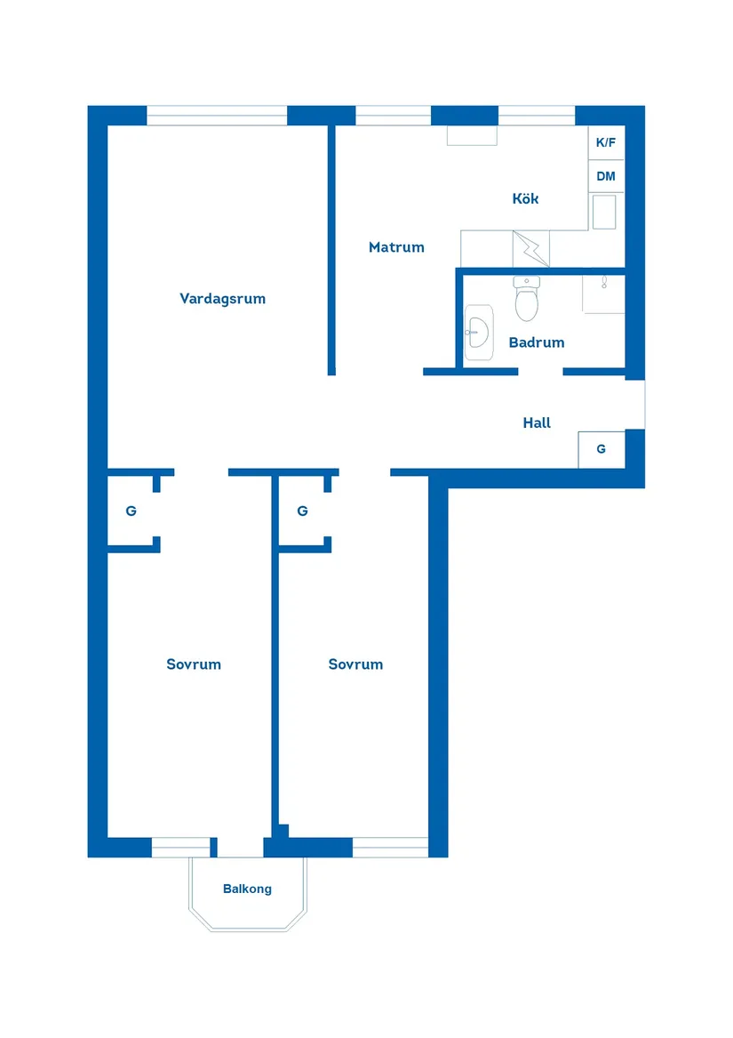 Bostadsrätt, Femte tvärgatan 32A, Brynäs, Gävle