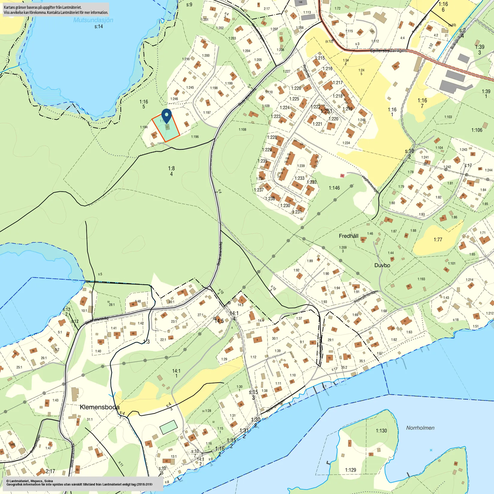 Fritidshus, Boda strandväg 22, Spillersboda, Norrtälje