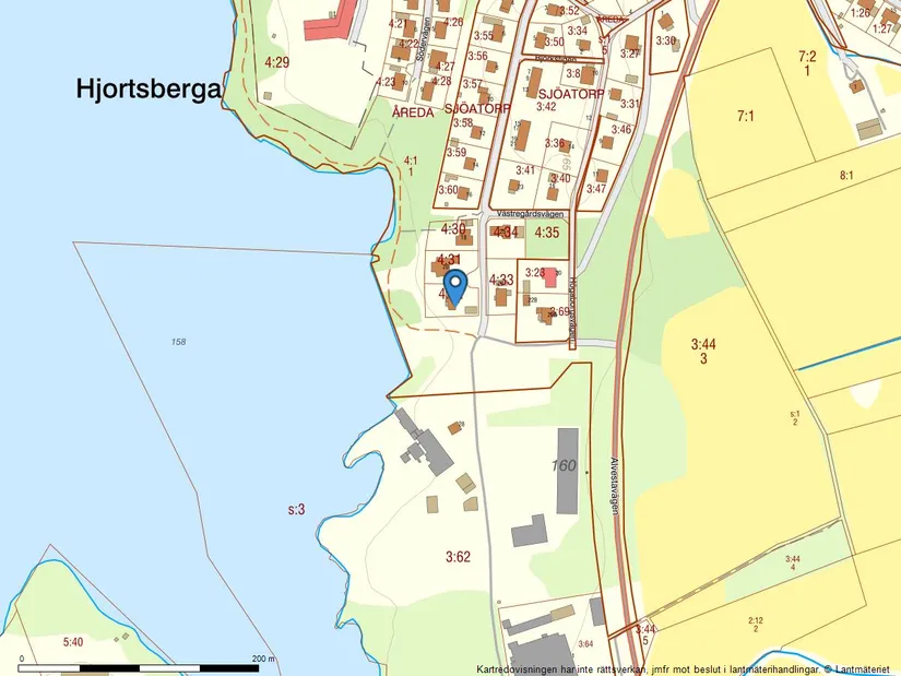 Villa, Västregårdsvägen 22, Hjortsberga, Alvesta
