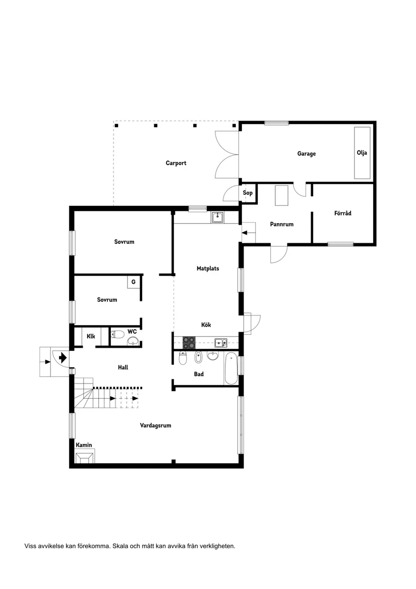 Villa, Wergels väg 5, Hovmantorp, Lessebo