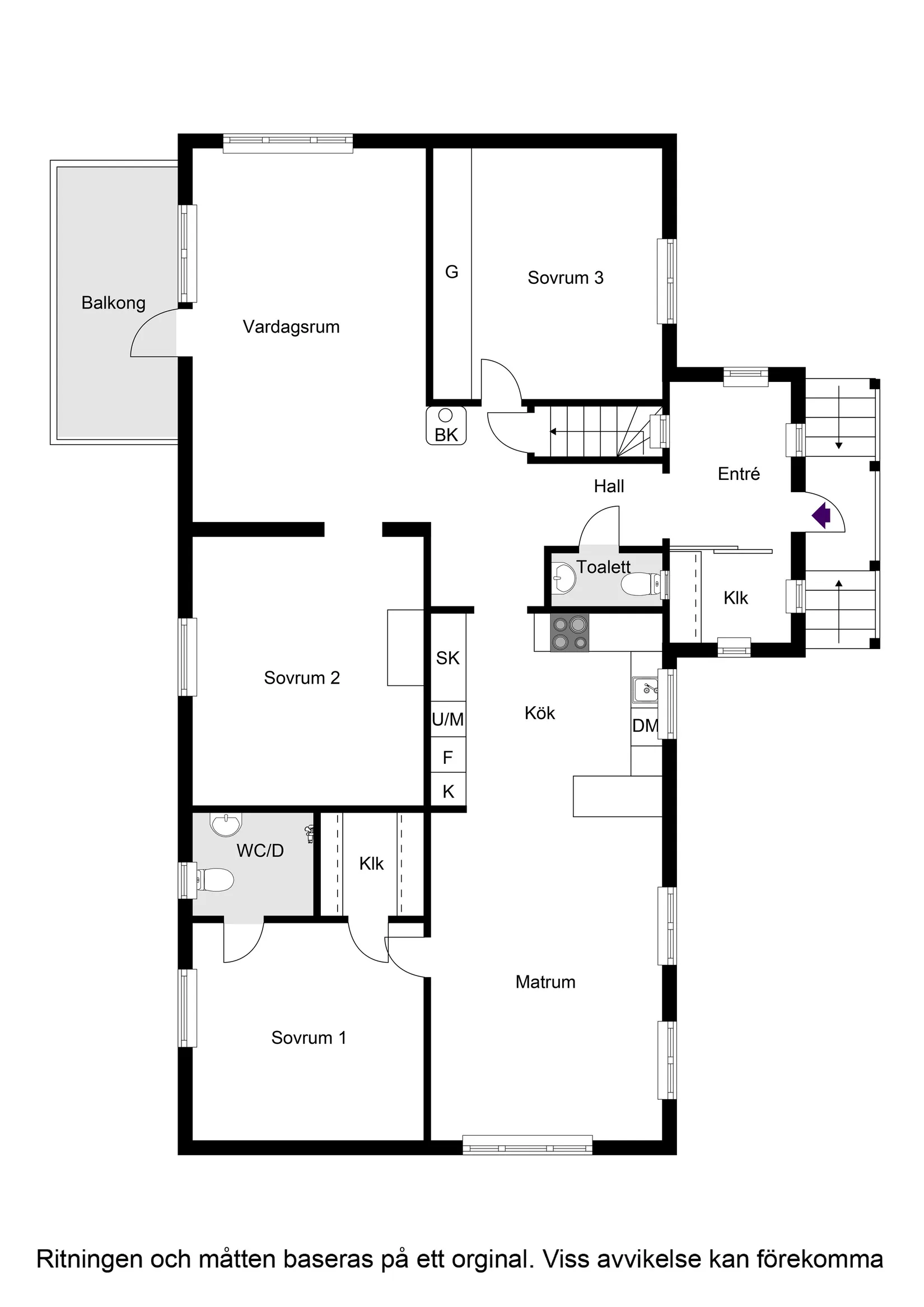 Villa, Af Ugglas väg 22, Stäket, Järfälla