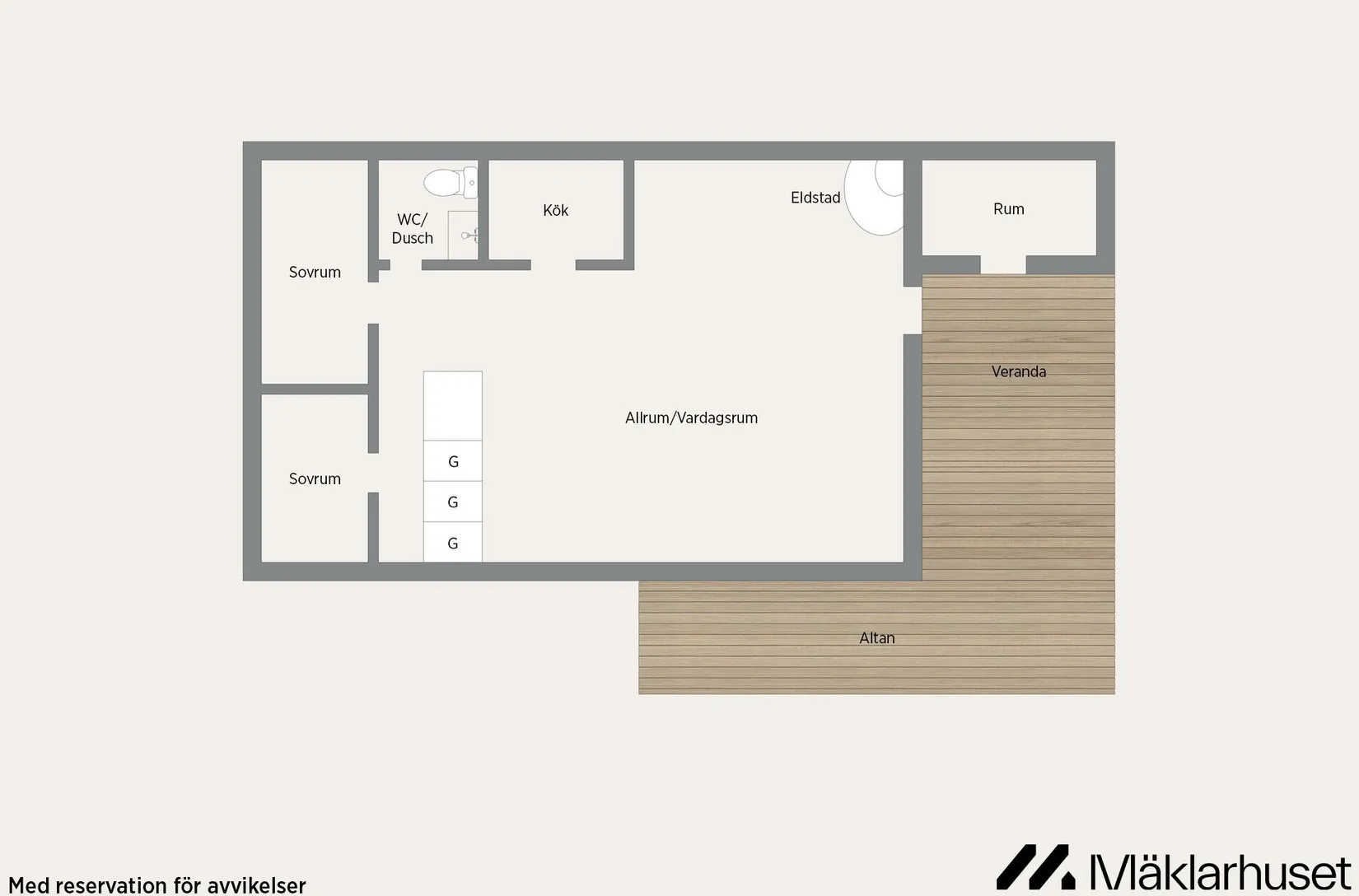 Villa, Envägen 85, Delebäckstorp, Gullspång