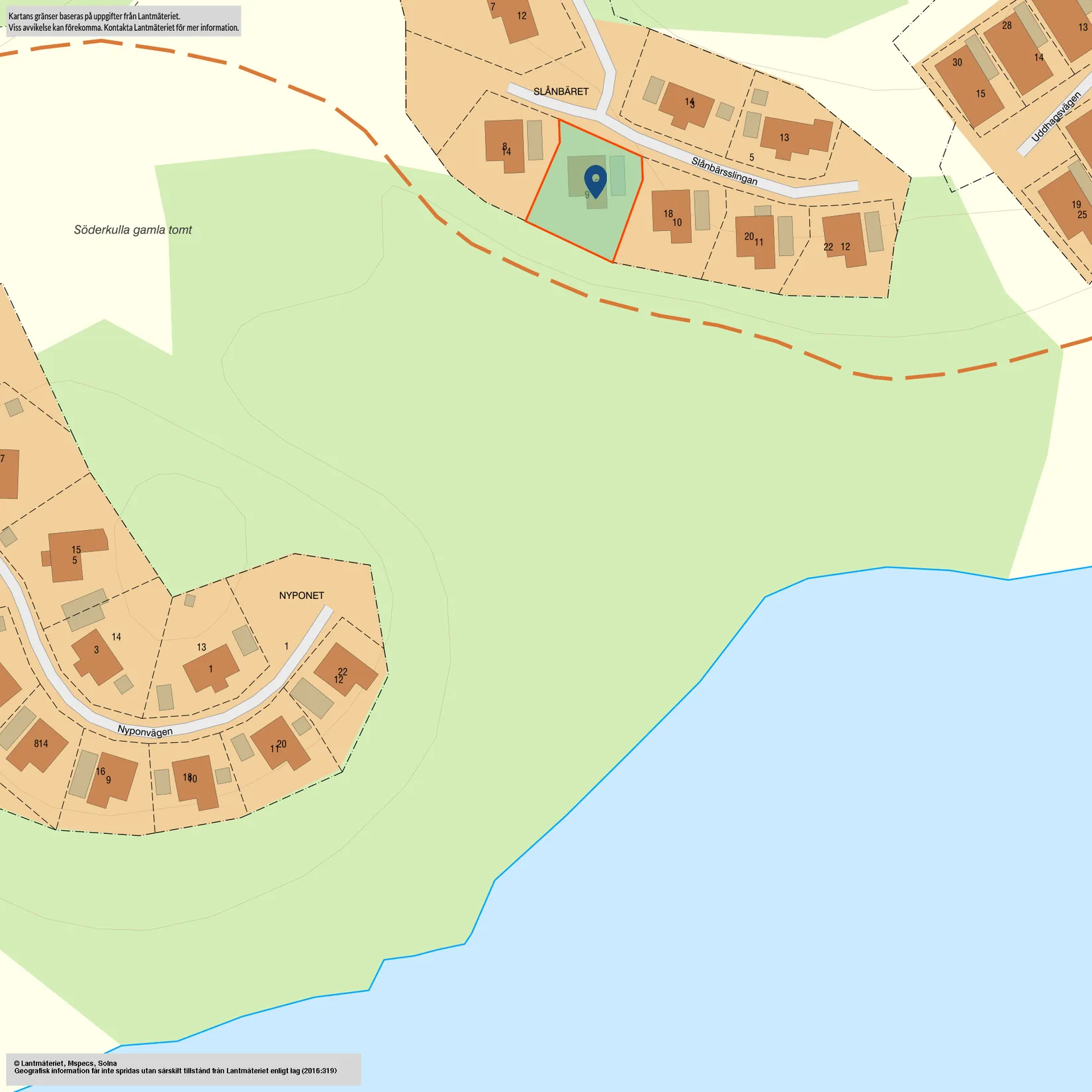 Villa, Slånbärsslingan 16, Vaxholm Kullön, Vaxholm