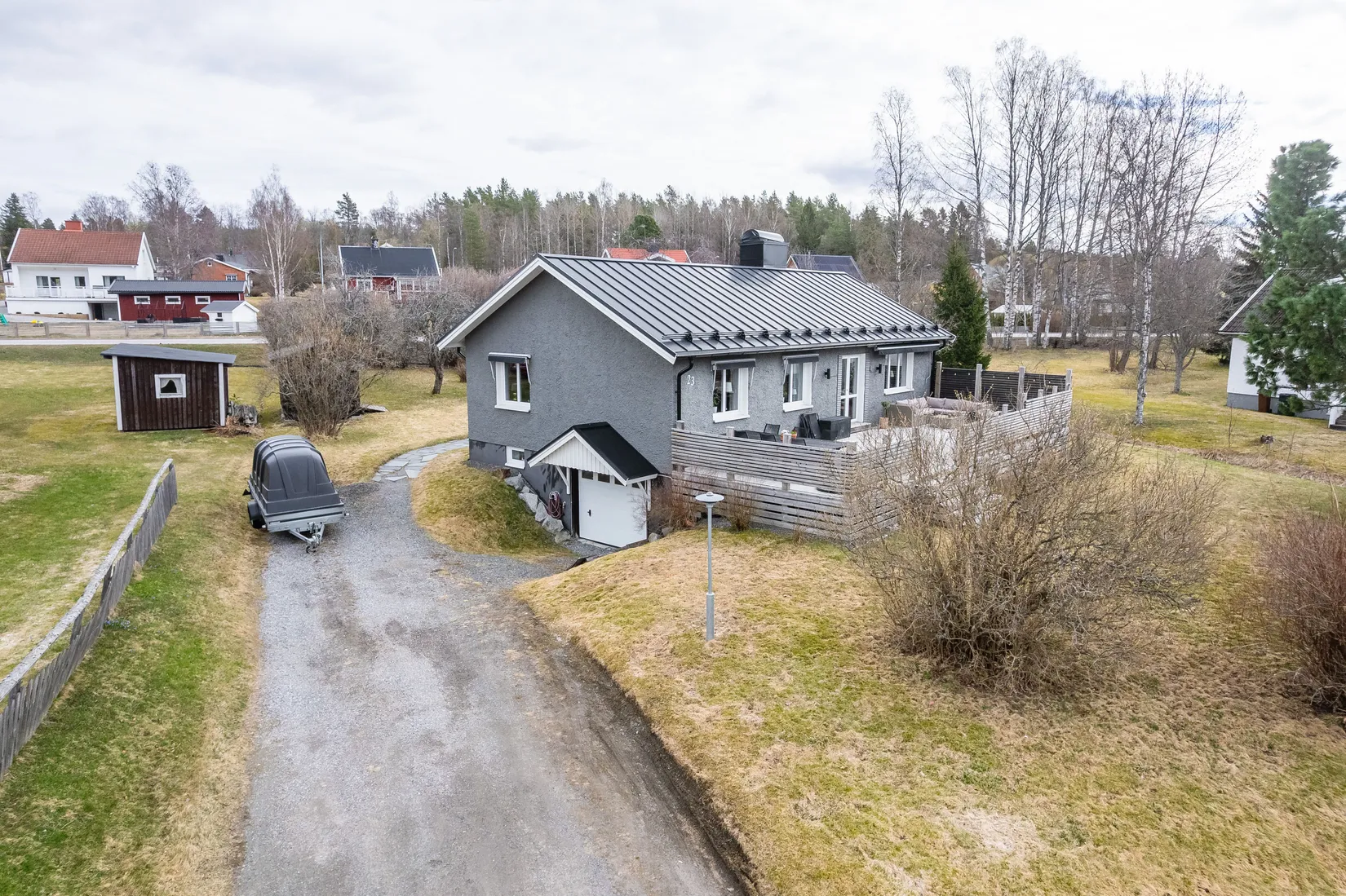 Villa, Humlegårdsvägen 23, Domsjö, Örnsköldsvik