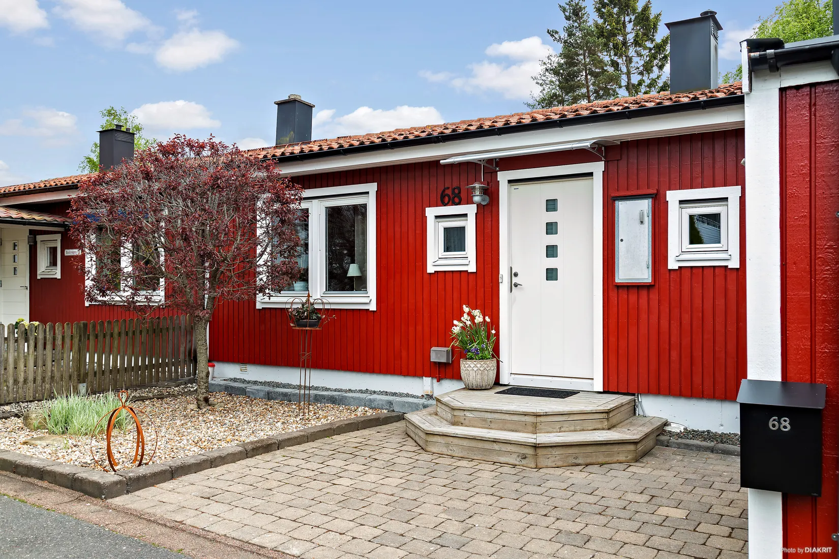 Villa, Radhus, Bäckvägen 68, Kållered, Mölndal