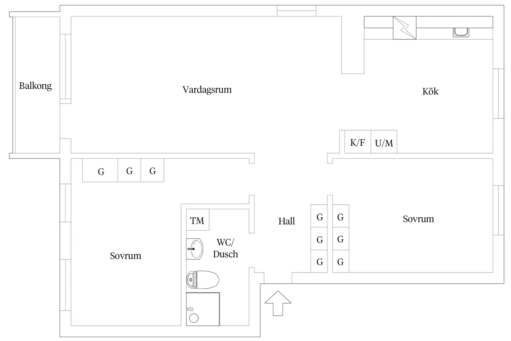 Bostadsrätt, Bodagatan 32, Boda, Borås