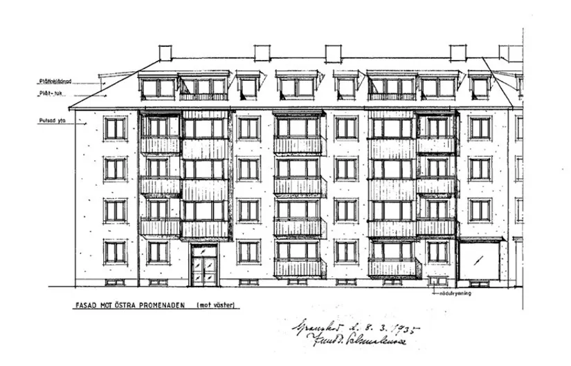 Bostadsrätt, Vikbolandsgatan 1, Centralt / Öster, Norrköping