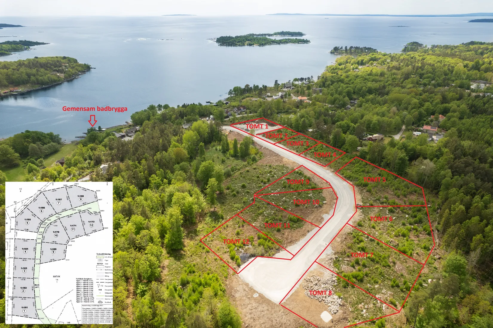 Tomt, Mulösundsvägen Tomt 6, Matvik, Karlshamn
