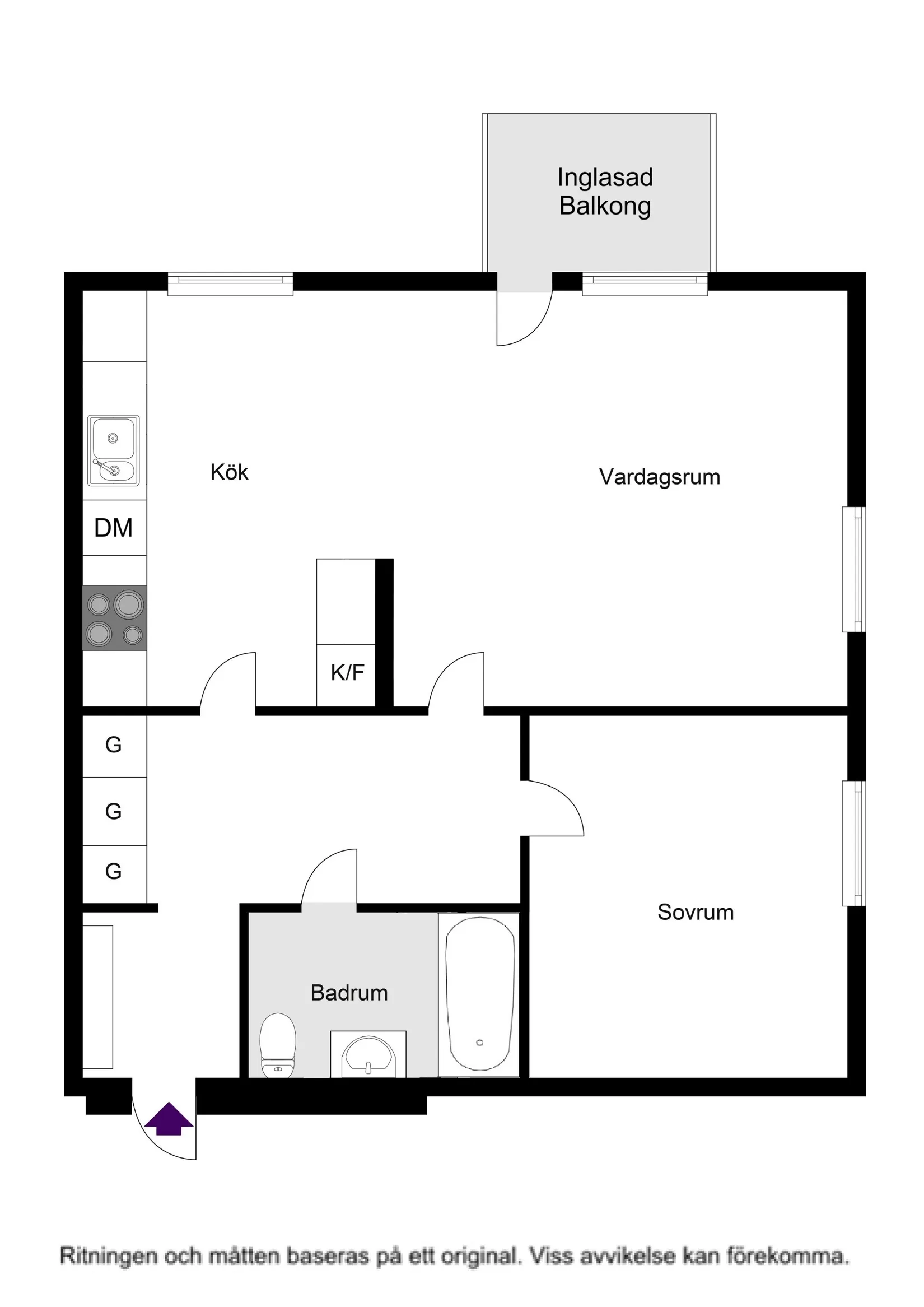 Bostadsrätt, Hangarvägen 3, Hägernäs, Täby