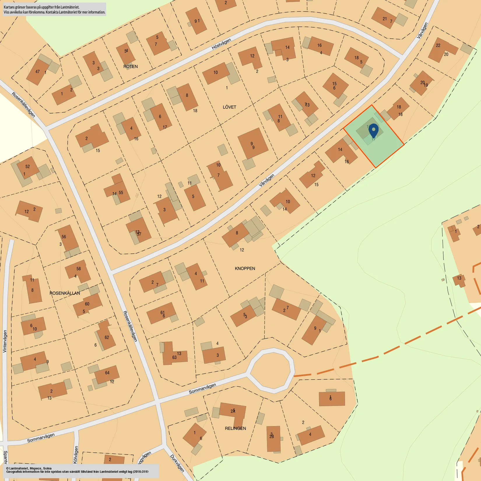 Villa, Vårvägen 16, Rosenkällan, Karlshamn