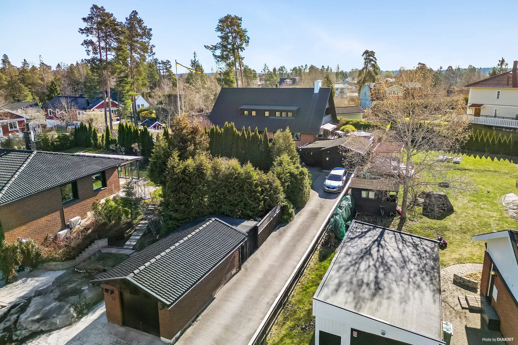 Villa, Forsvägen 19, Skarpäng, Täby