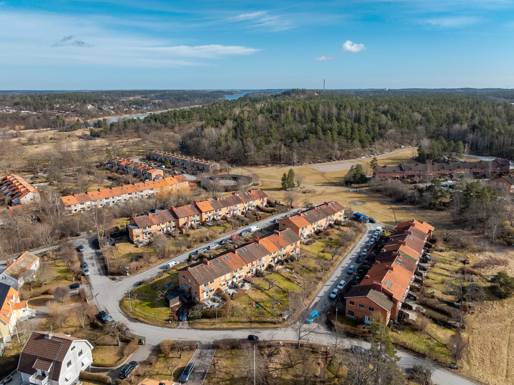 Villa, Radhus, Gärdesvägen 14, Hersby Åker, Lidingö