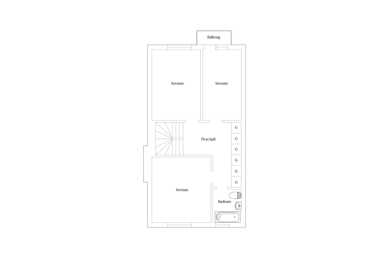 Villa, Radhus, Gärdesvägen 14, Hersby Åker, Lidingö