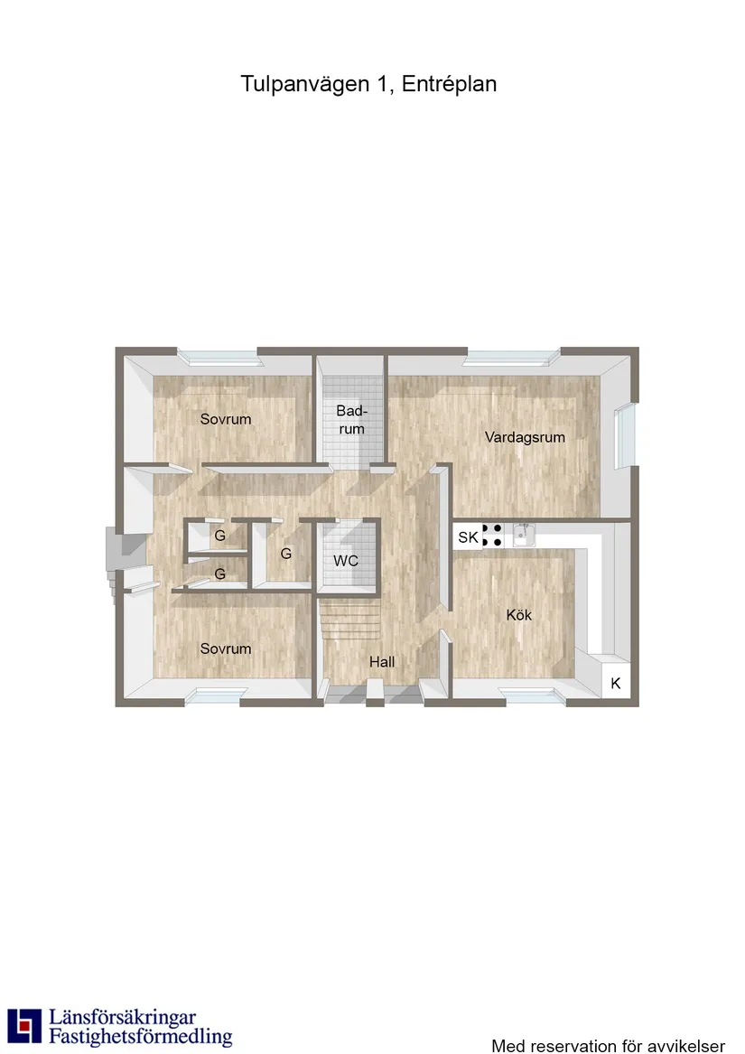 Villa, Tulpanvägen 1, Ronneby