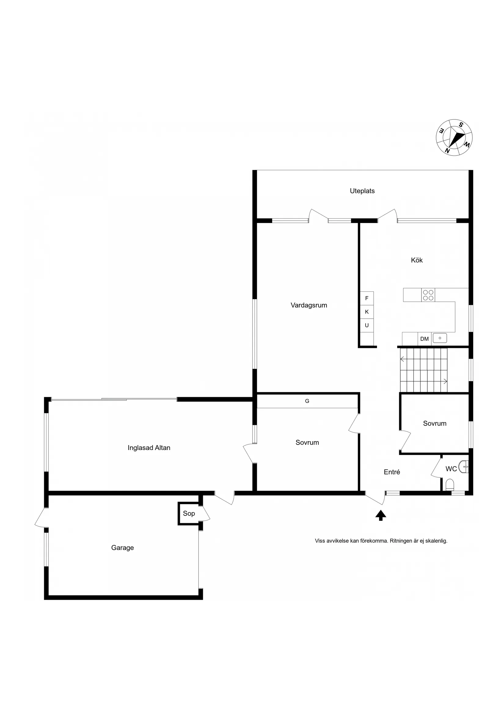 Villa, Alvägen 6, Veddige, Varberg