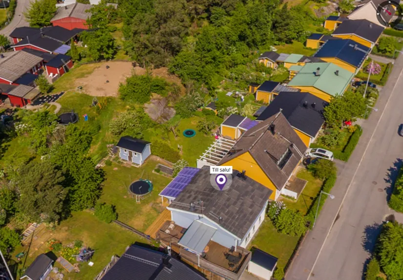 Villa, Bergsättravägen 45, Margretelund, Österåker