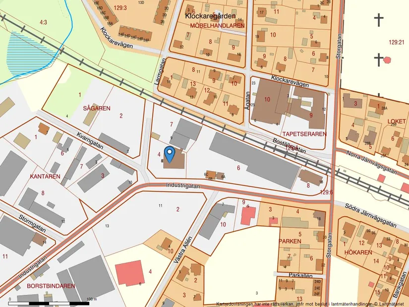 Villa, Industrigatan 8, Vinslöv, Hässleholm