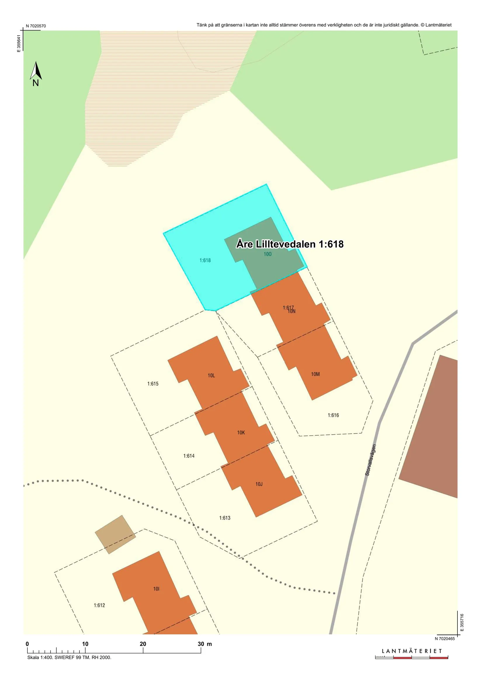 Kedjefritidshus, Storvallsvägen 10O, Storvallen, Åre