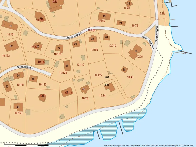 Tomt, STRANDVÄGEN 40A, Österskär, Österåker