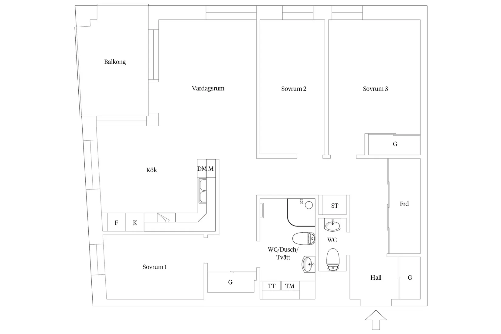 Bostadsrätt, Rådmansgatan 4, Landskrona - Centrum, Landskrona