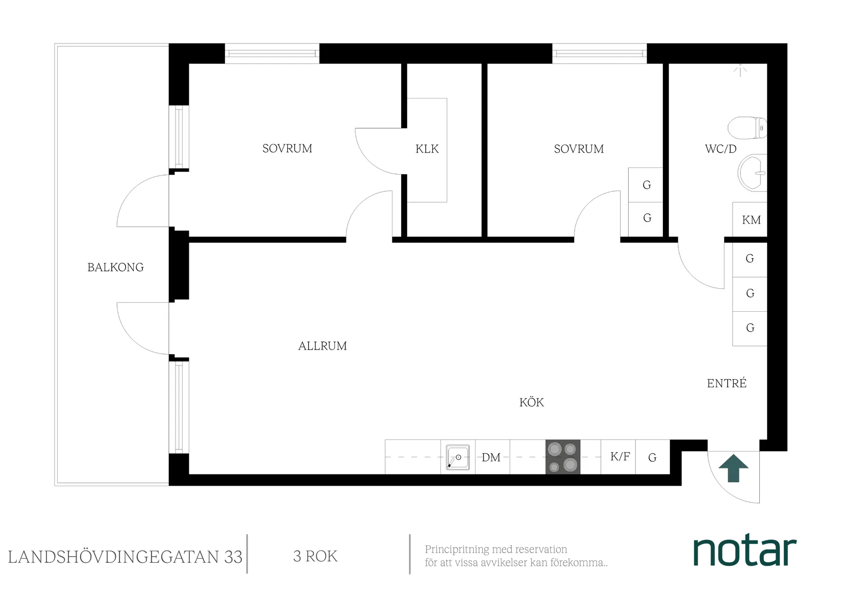 Bostadsrätt, Landshövdingegatan 33, Mölndal