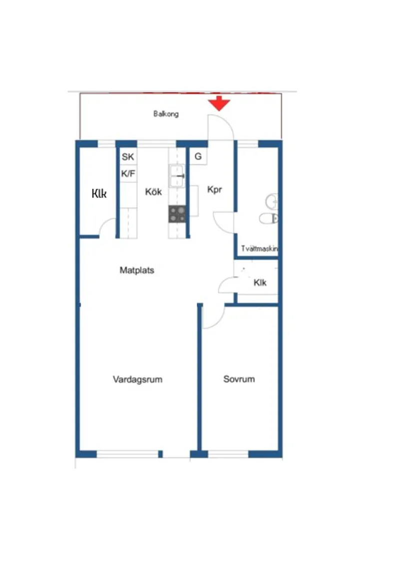 Bostadsrätt, Thermaeniusgatan 41B, Torshälla, Eskilstuna