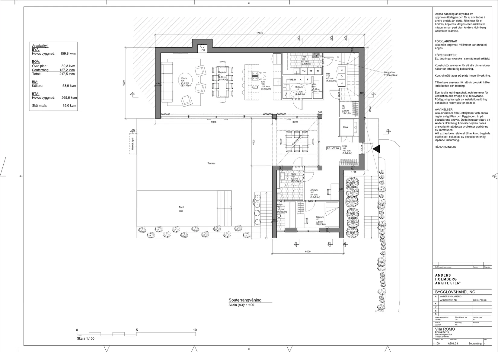 Tomt, Neptunvägen 10A, Ensta, Täby