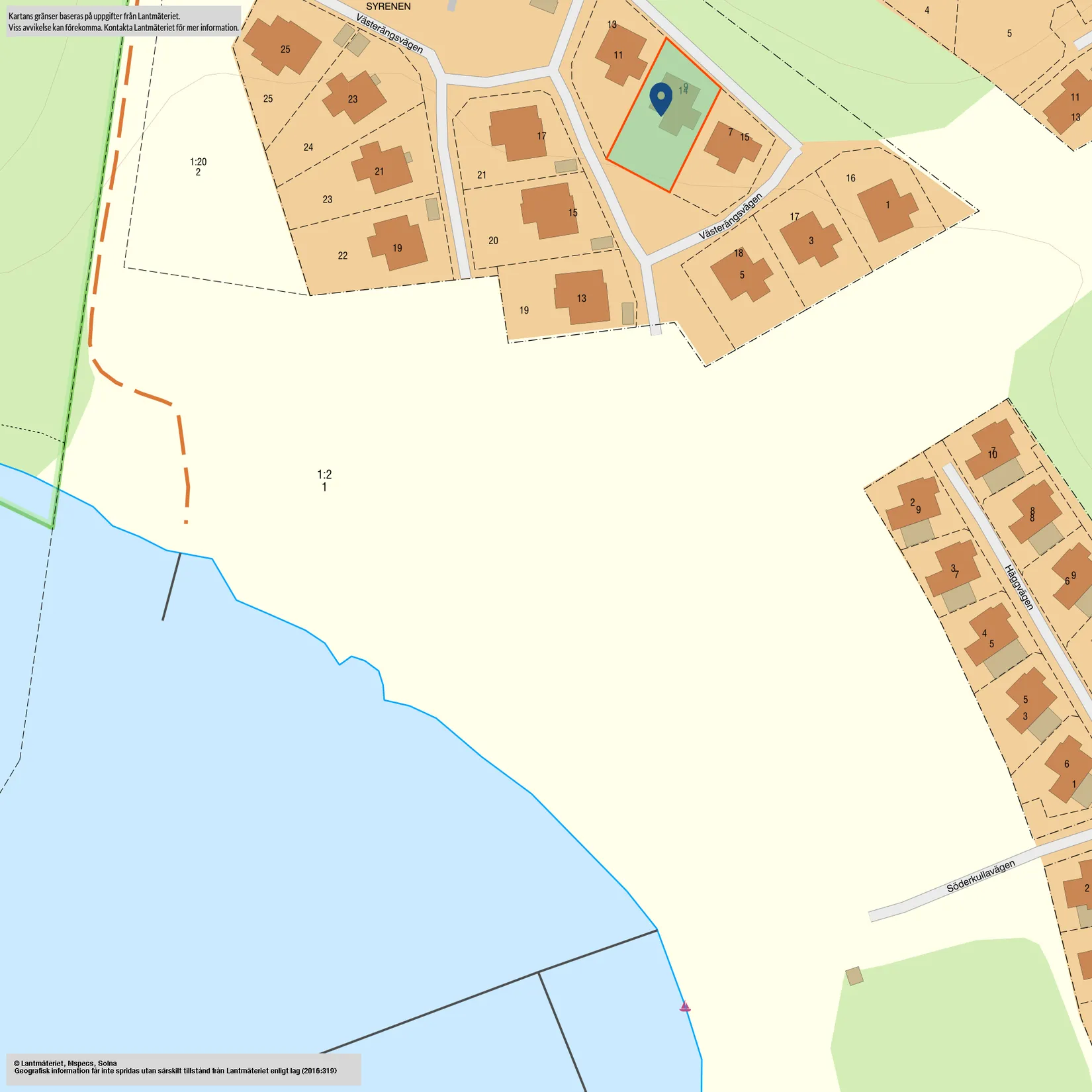 Villa, Västerängsvägen 9, Vaxholm Kullön, Vaxholm