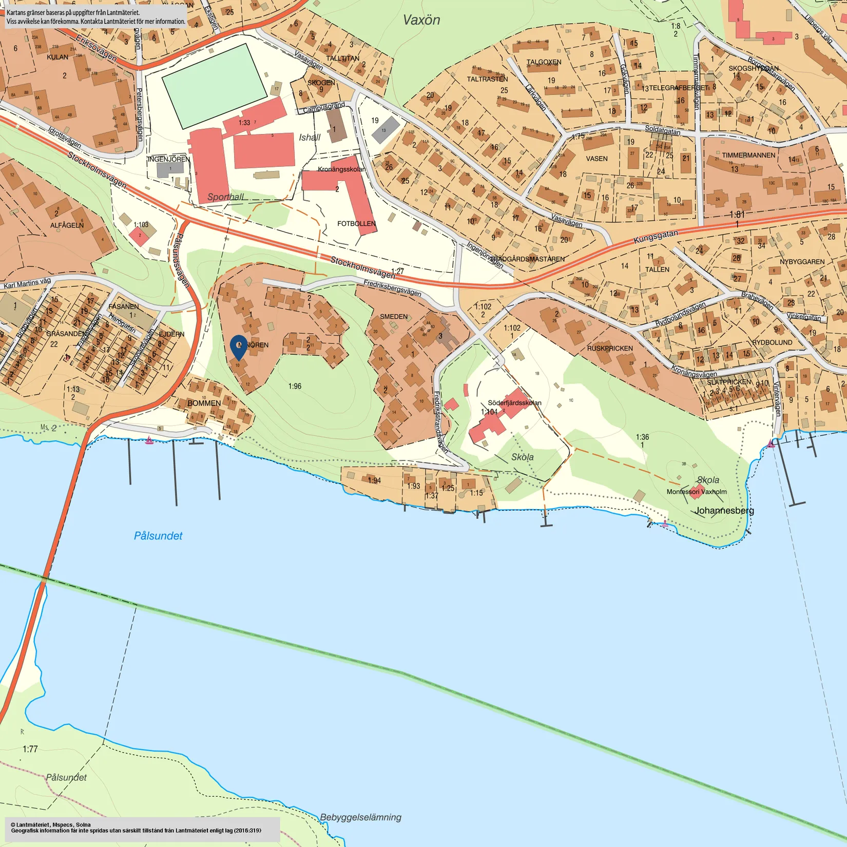 Bostadsrätt, Fredriksbergsvägen 10, Vaxholm