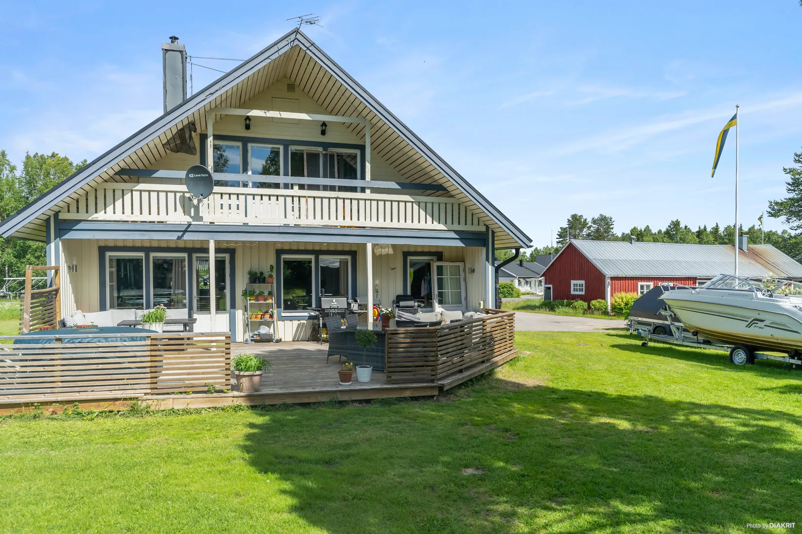 Villa, Centralvägen 6, Kalix-Nyborg, Kalix