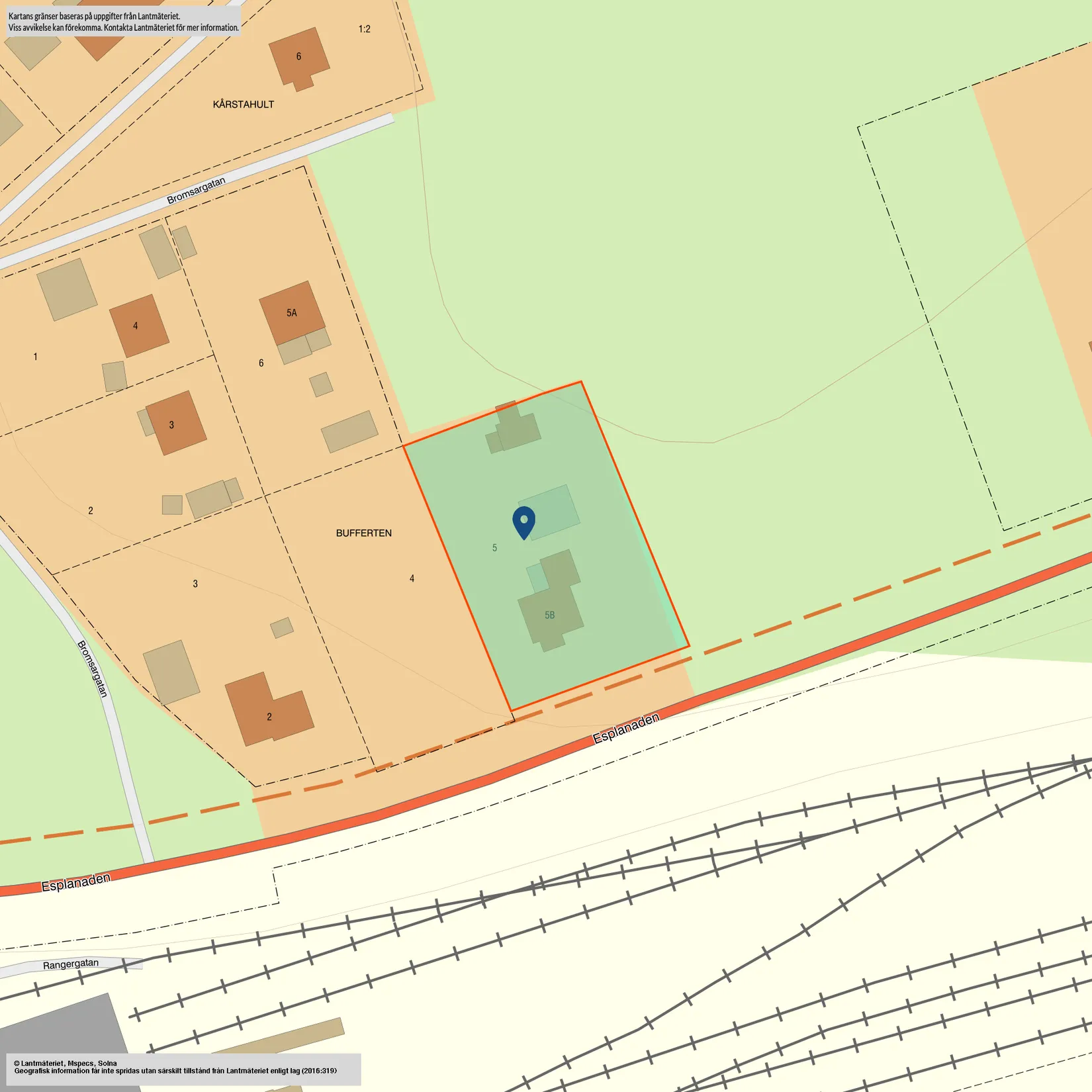 Villa, Bromsargatan 5B, Hallsberg