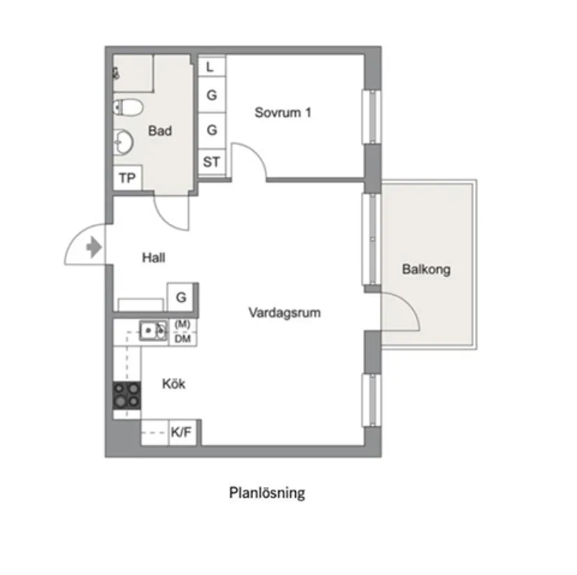 Bostadsrätt, Vinthundsgatan 2C, Järvastaden - Västra Brotorp, Sundbyberg