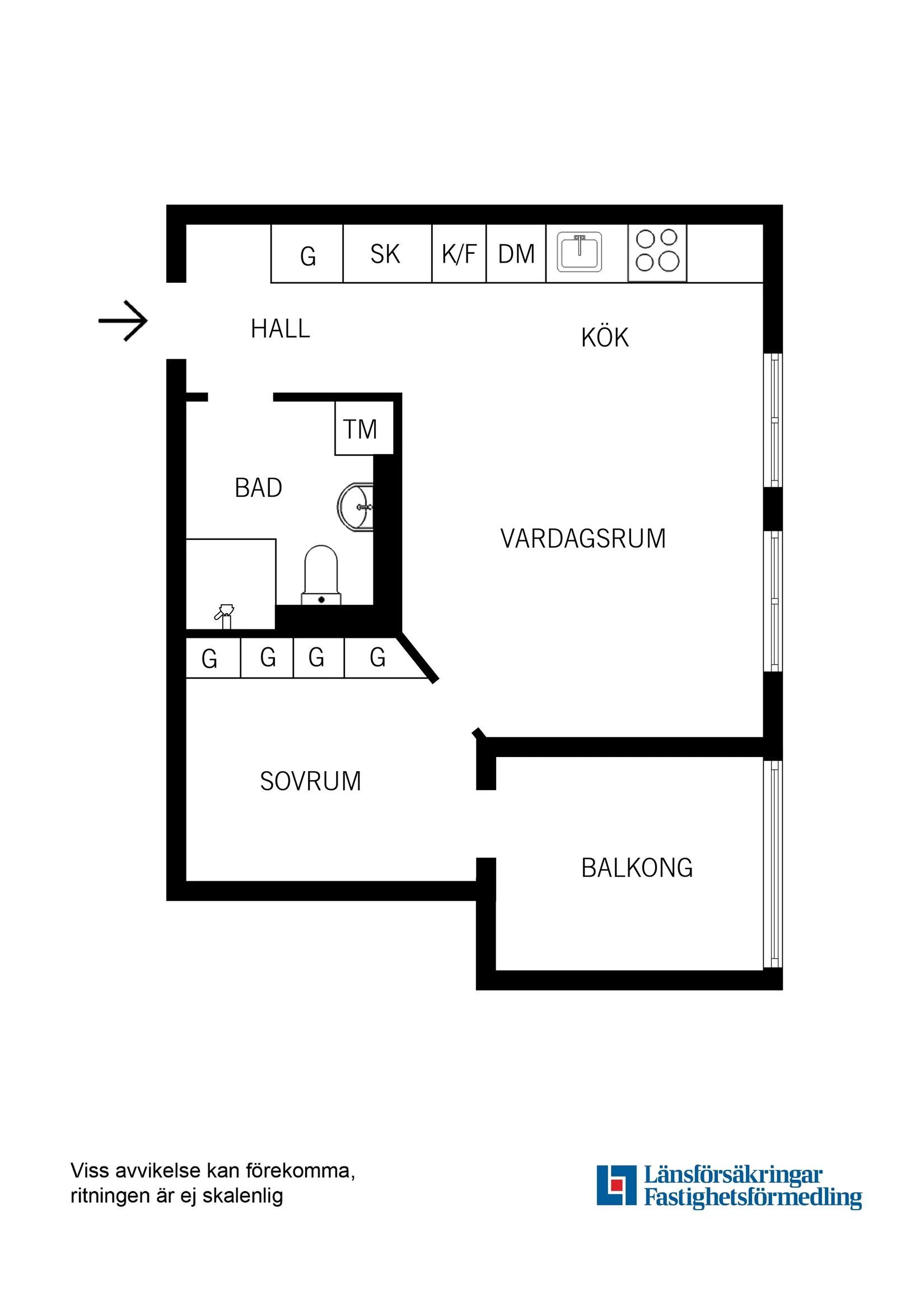 Bostadsrätt, Dalarövägen 23, Trångsund, Huddinge
