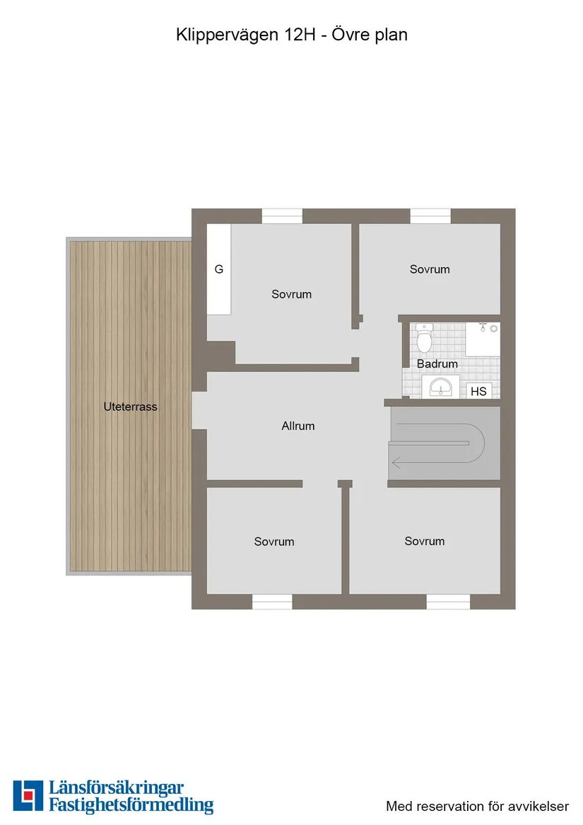 Bostadsrätt, Radhus, Klippervägen 12H, Bredsand, Enköping