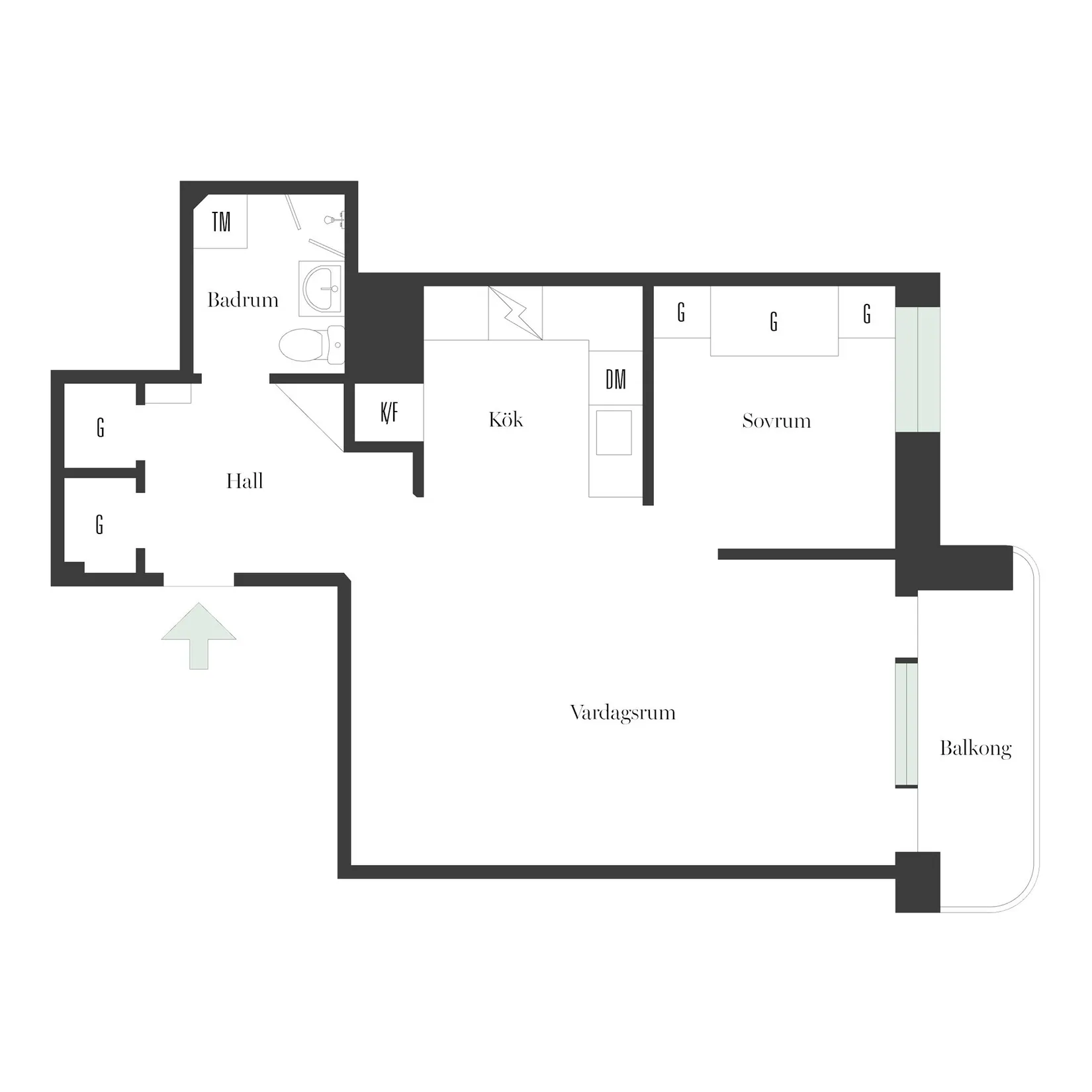 Bostadsrätt, Kungsholms Kyrkoplan 6, 6tr, Kungsholmen, Stockholm
