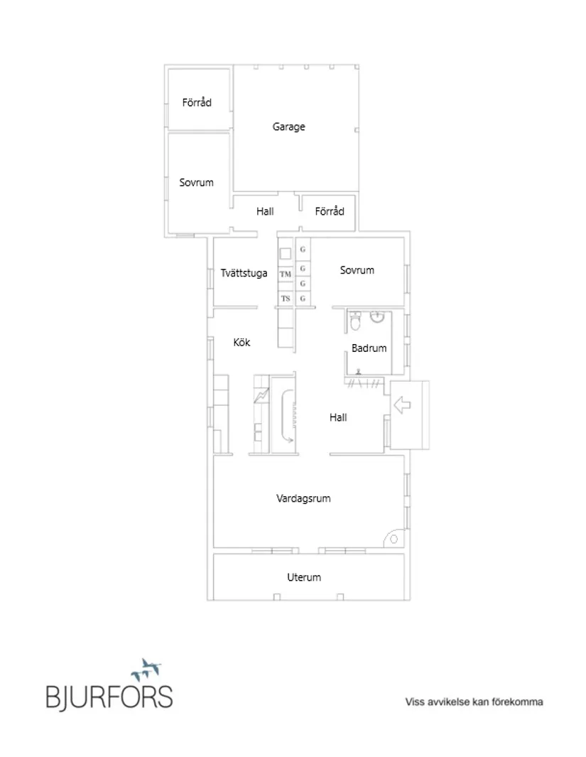 Villa, Nygatan 6, Kåge, Skellefteå