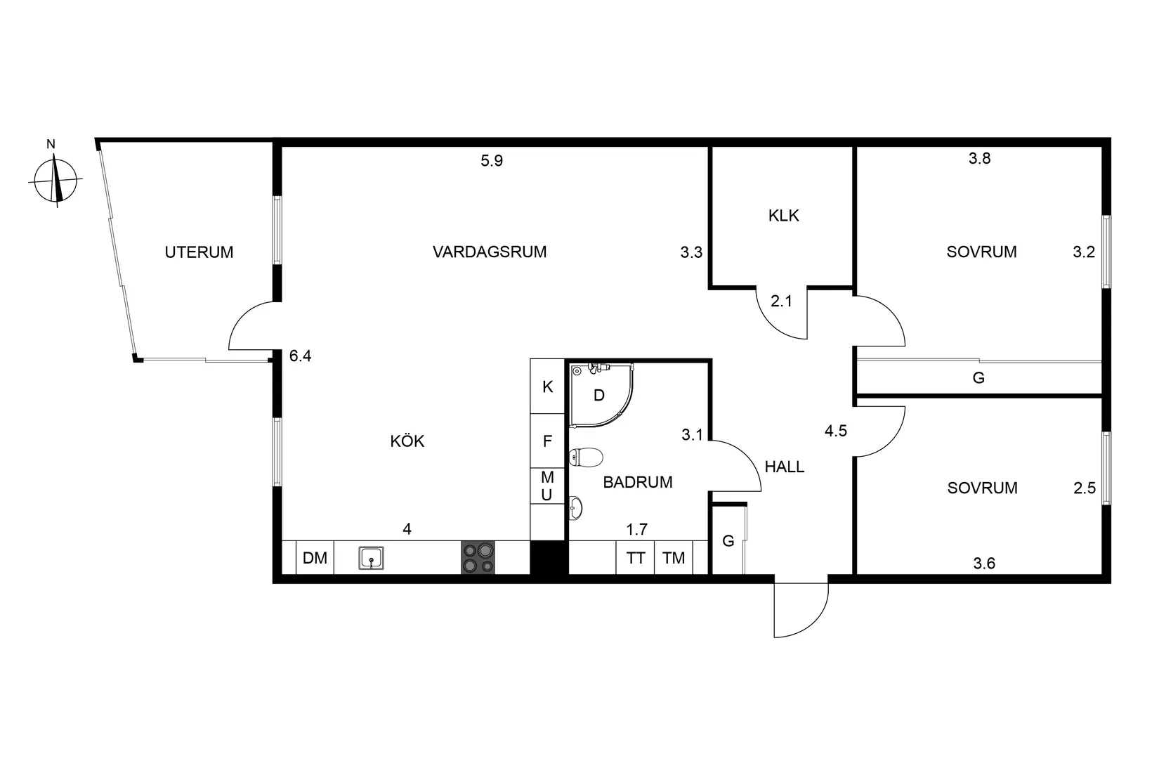 Bostadsrätt, Sjöbodsvägen 5B, Korseberg, Vänersborg