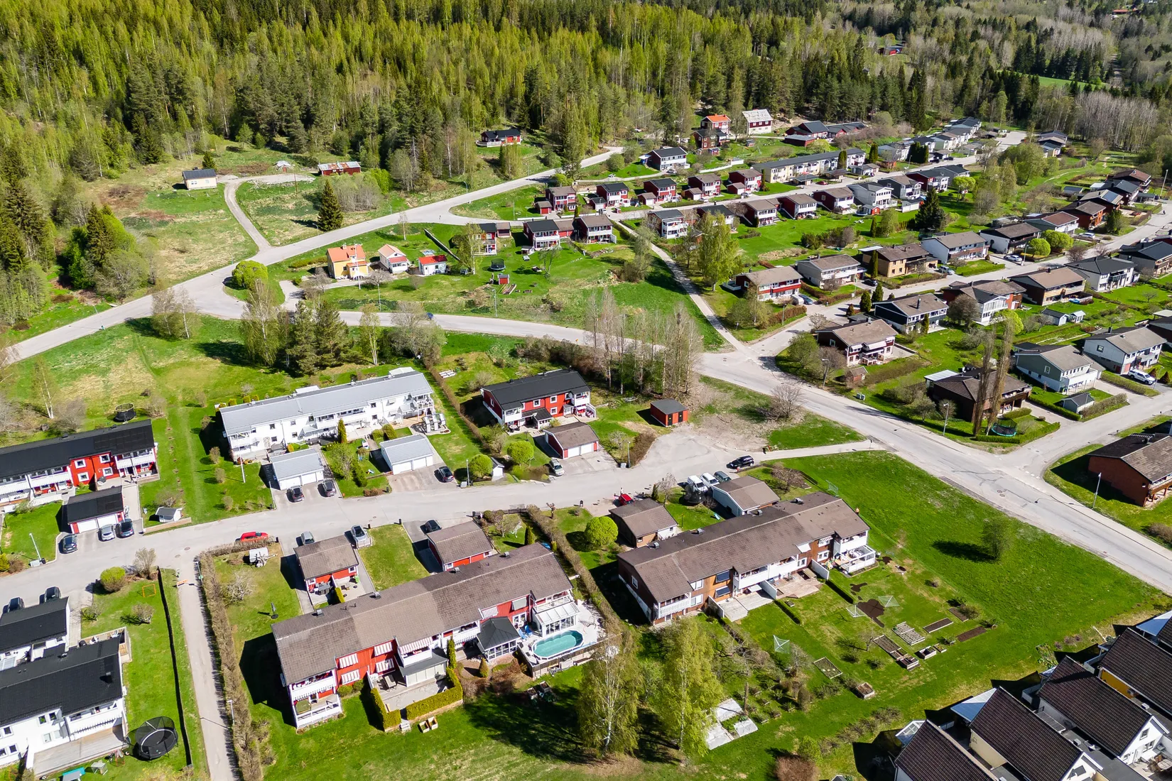 Villa, Radhus, Galoppvägen 23, Bergsåker, Sundsvall