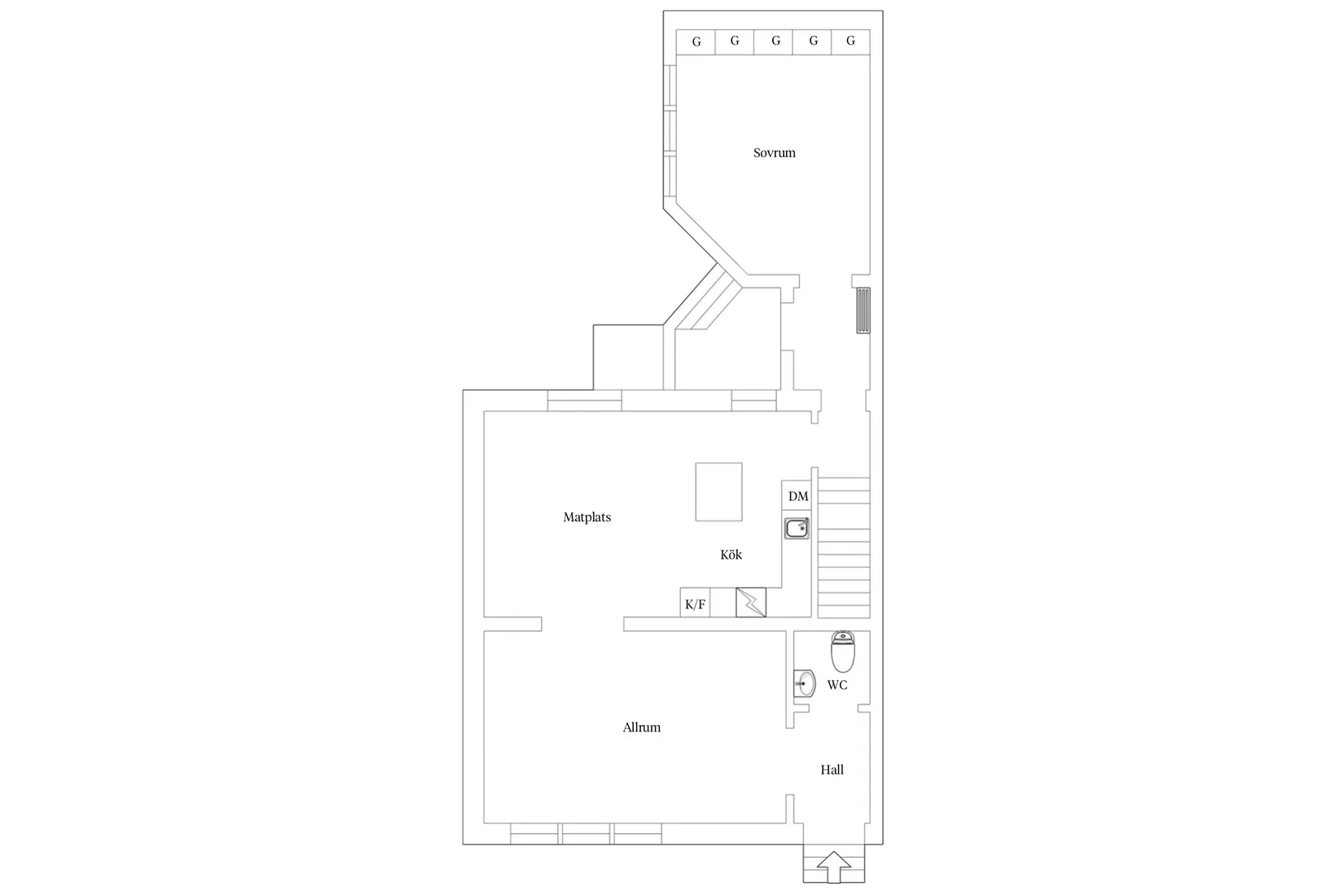 Villa, Norra Änggatan 14, Centrala Ystad, Ystad
