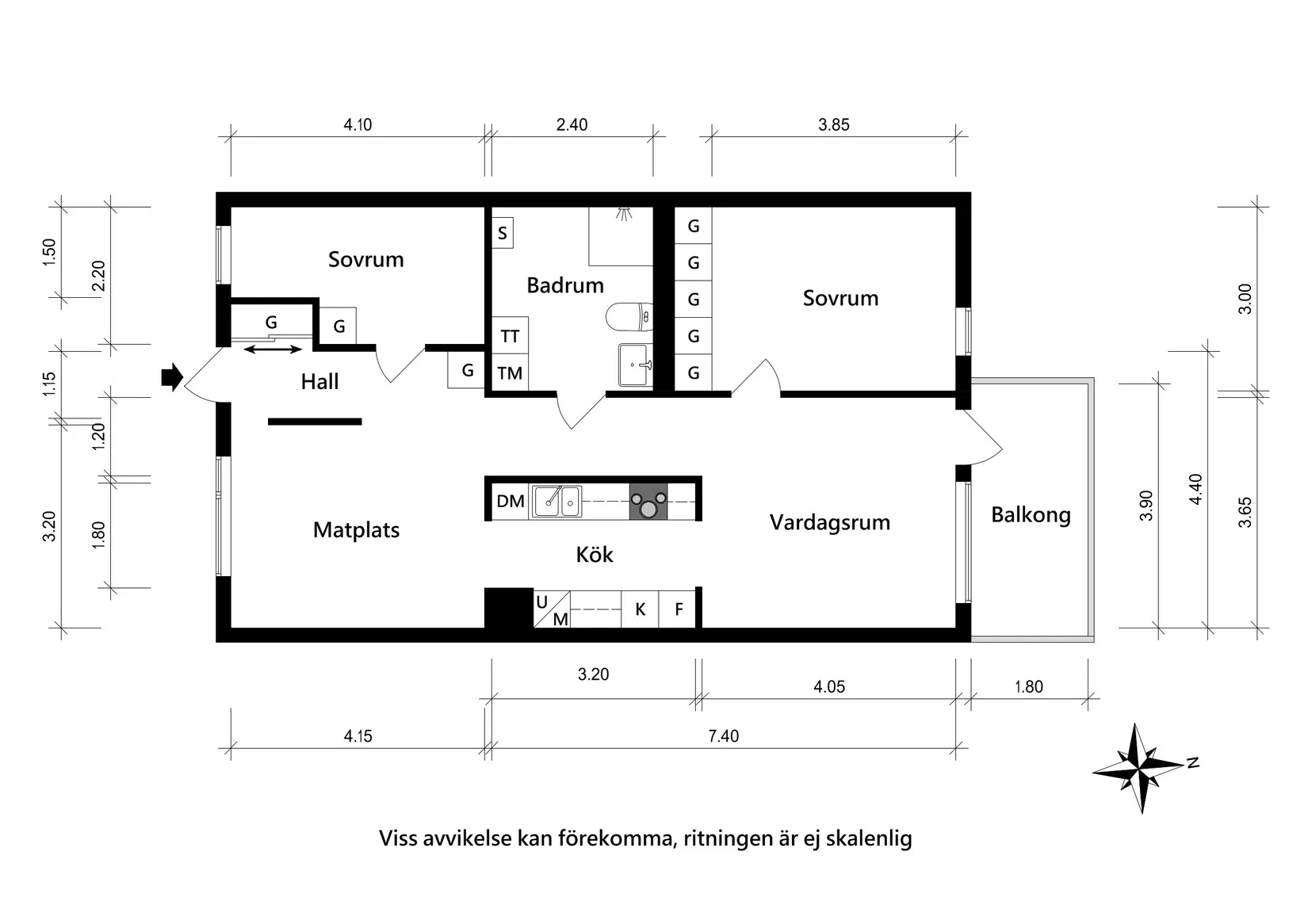 Bostadsrätt, Gamla Kronvägen 49, Partille Port, Partille