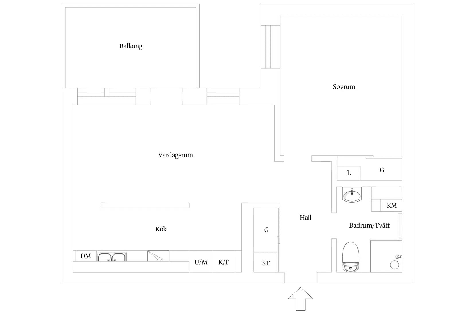 Bostadsrätt, Kung Oskars Väg 17, Lund - Centrum, Lund