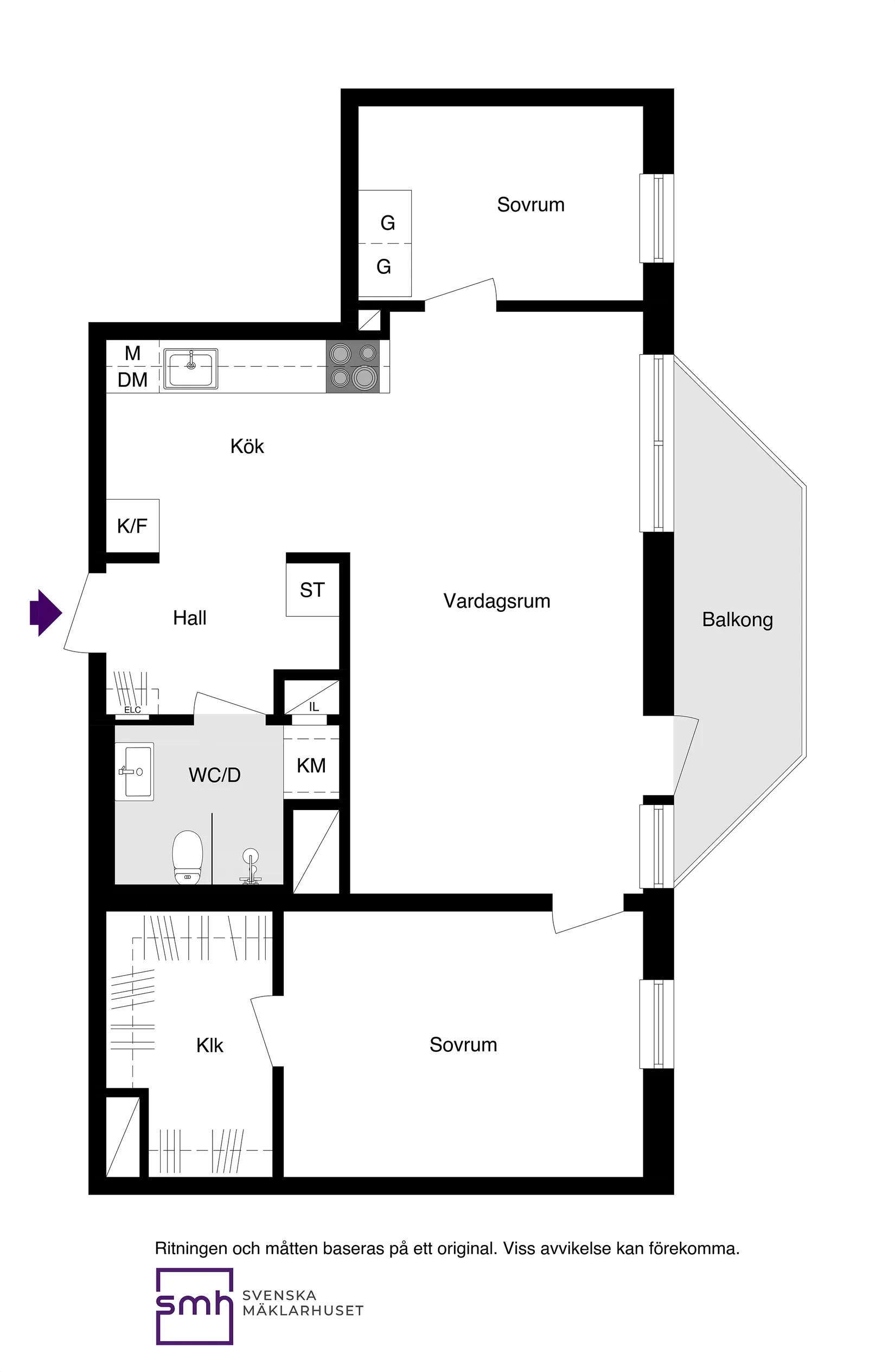 Bostadsrätt, Galoppvägen 14, Ulriksdal, Solna