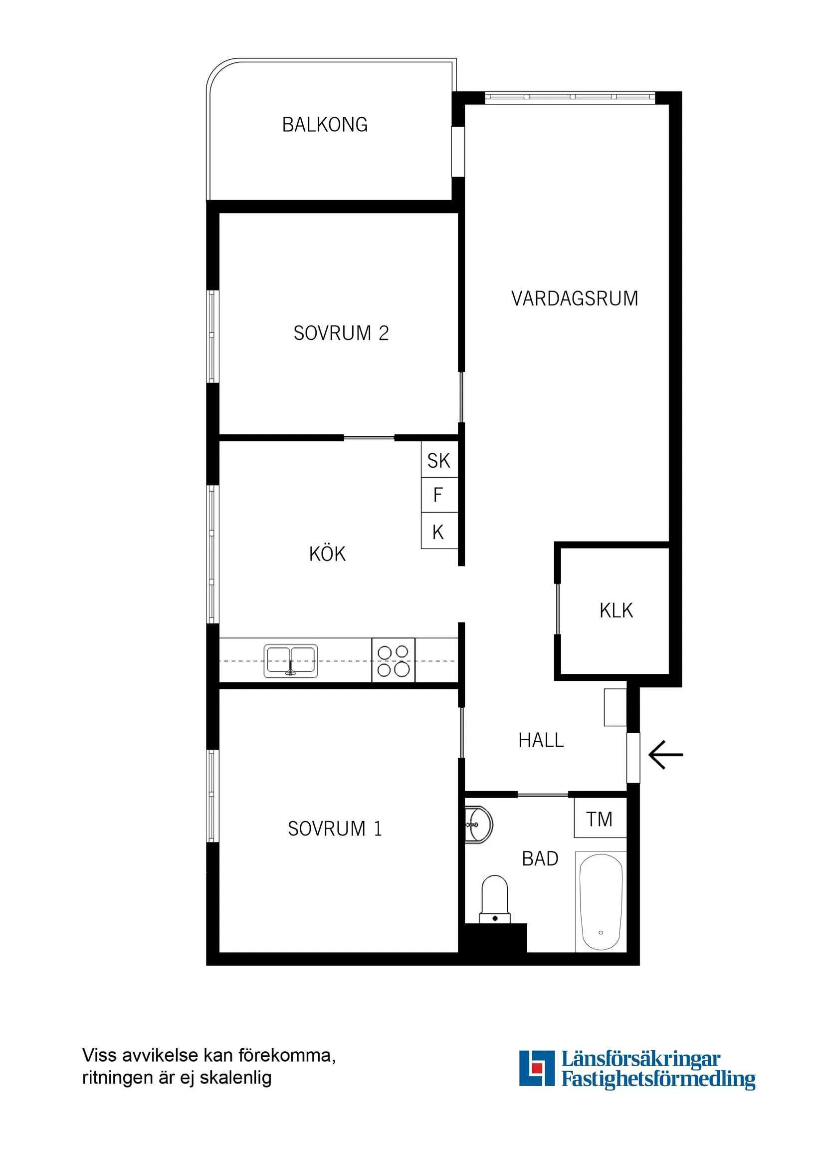 Bostadsrätt, Värnstigen 16, Segeltorp, Huddinge